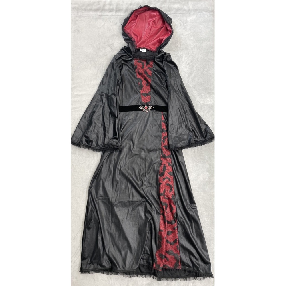 Spirit Halloween Kids Costume Girls M Black Bat Vampiress Dress Harry Potter